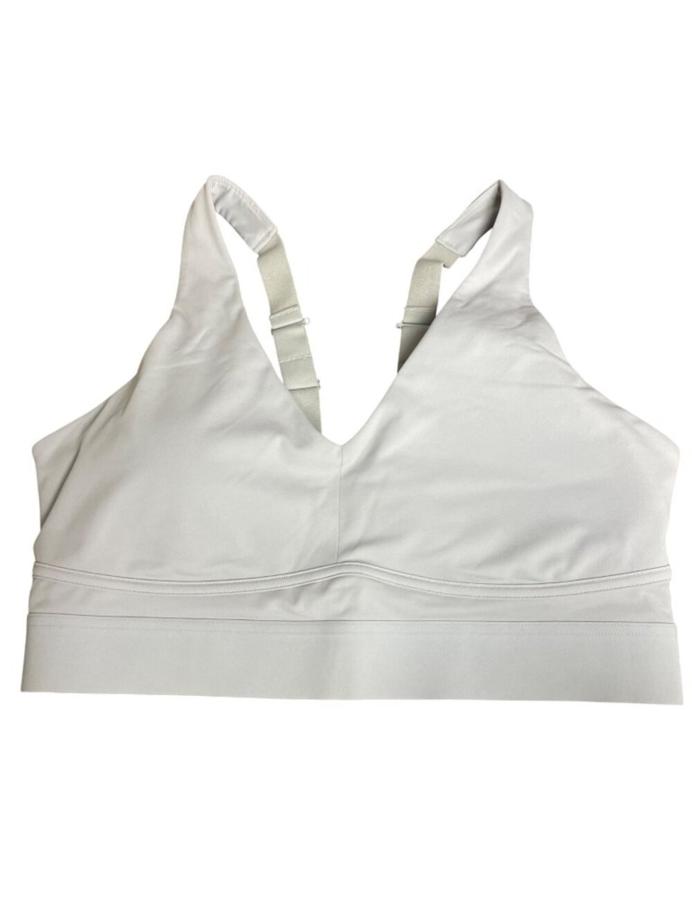 Fabletics All Day Every Day Wireless Sports Bra‎ Mineral Gray Sz 1X MSRP $50